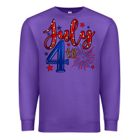 Purple 4th of July Premium Sweatshirt - Neo Western