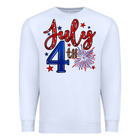 White 4th of July Premium Sweatshirt - Neo Western