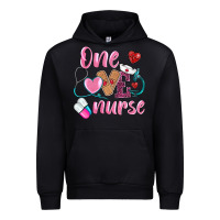Black one loved nurse Urban Hoodie - BarkalooDesign