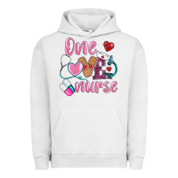 Pigment Lunar Rock one loved nurse Urban Hoodie - BarkalooDesign