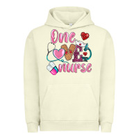 Pigment Pistachio one loved nurse Urban Hoodie - BarkalooDesign
