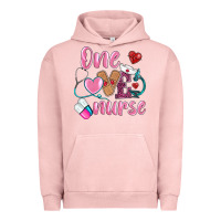 Pigment Salmon one loved nurse Urban Hoodie - BarkalooDesign