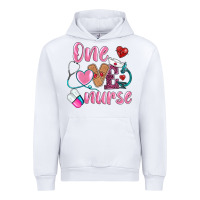 White one loved nurse Urban Hoodie - BarkalooDesign