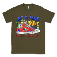 Army Green be a kind sole autism awareness Classic Tee - MaliasSmallBusiness