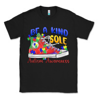 Black be a kind sole autism awareness Classic Tee - MaliasSmallBusiness