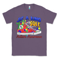 Lavender be a kind sole autism awareness Classic Tee - MaliasSmallBusiness
