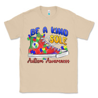 Mushroom be a kind sole autism awareness Classic Tee - MaliasSmallBusiness
