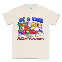 Natural be a kind sole autism awareness Classic Tee - MaliasSmallBusiness