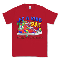 Red be a kind sole autism awareness Classic Tee - MaliasSmallBusiness
