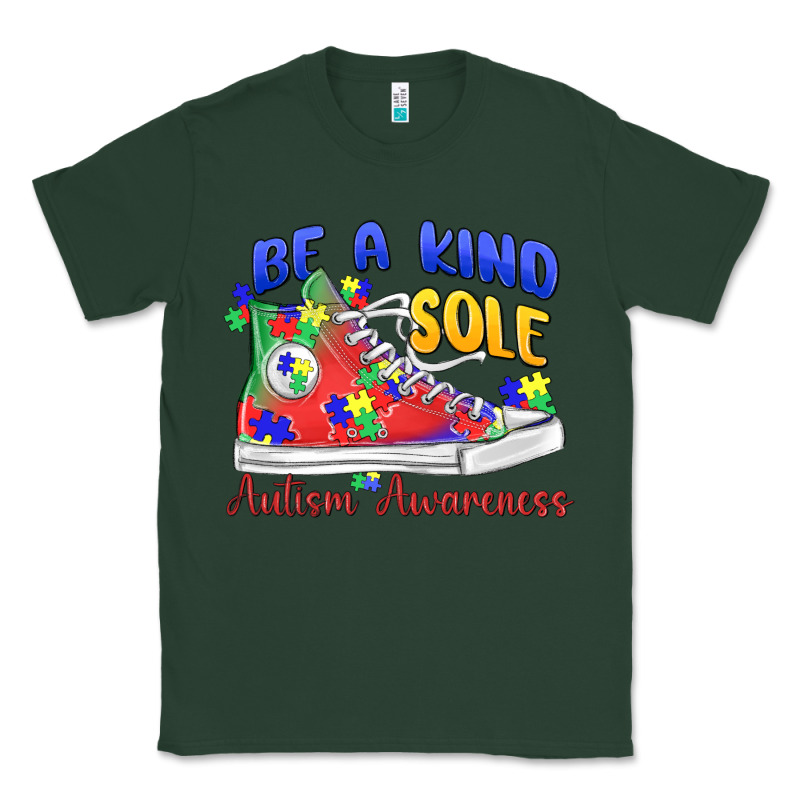 Be A Kind Sole Autism Awareness Classic Tee by MaliasSmallBusiness | Teevron