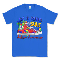 True Royal be a kind sole autism awareness Classic Tee - MaliasSmallBusiness