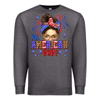 Charcoal Heather All American babe Premium Sweatshirt - Neo Western