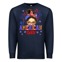 Navy All American babe Premium Sweatshirt - Neo Western