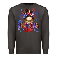 Smoke All American babe Premium Sweatshirt - Neo Western