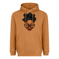 Meerkat afro woman with bantu knots Heavyweight Hoodie - texasbilliewilder