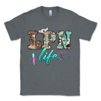 Charcoal Heather western nurse lpn  life Classic Tee - BarkalooDesign