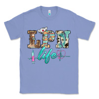 Colony Blue western nurse lpn  life Classic Tee - BarkalooDesign