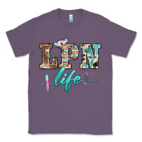 Lavender western nurse lpn  life Classic Tee - BarkalooDesign