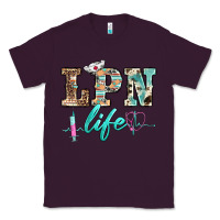 Plum western nurse lpn  life Classic Tee - BarkalooDesign