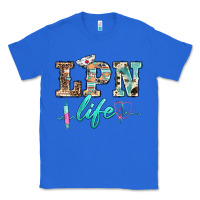 True Royal western nurse lpn  life Classic Tee - BarkalooDesign