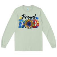 Matcha proud dad autism Long Sleeve Tee - BarkalooDesign