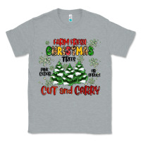 Heather Grey farm fresh christmas trees Classic Tee - MaliasSmallBusiness