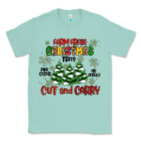 Seafoam farm fresh christmas trees Classic Tee - MaliasSmallBusiness