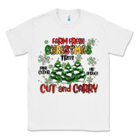 White farm fresh christmas trees Classic Tee - MaliasSmallBusiness