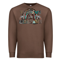 Chestnut yeehaws and heilnaws Premium Sweatshirt - SublimationCraftShop