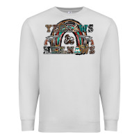 Dove Grey yeehaws and heilnaws Premium Sweatshirt - SublimationCraftShop