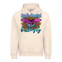 Sandshell Western Anti-Social Butterfly Urban Hoodie - LillyAllenDesigns