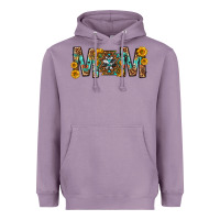 Lavender mom with aztec mothers day Heavyweight Hoodie - texasbilliewilder