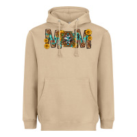Mushroom mom with aztec mothers day Heavyweight Hoodie - texasbilliewilder