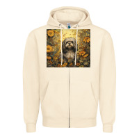 Sandshell shih tzu Zipper Hoodie - Unal Design