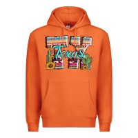 Carrot texas tx aztec cactus leopard Premium Hoodie - AdoDesignShop
