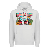 Dove Grey texas tx aztec cactus leopard Premium Hoodie - AdoDesignShop