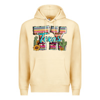 Pina Colada texas tx aztec cactus leopard Premium Hoodie - AdoDesignShop