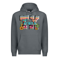 Rock texas tx aztec cactus leopard Premium Hoodie - AdoDesignShop