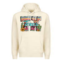 Sandshell texas tx aztec cactus leopard Premium Hoodie - AdoDesignShop