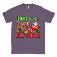 Lavender happ yee haw lidays Classic Tee - MaliasSmallBusiness
