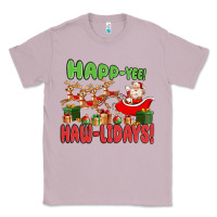 Lilac happ yee haw lidays Classic Tee - MaliasSmallBusiness