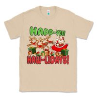 Mushroom happ yee haw lidays Classic Tee - MaliasSmallBusiness