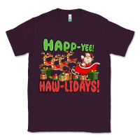 Plum happ yee haw lidays Classic Tee - MaliasSmallBusiness