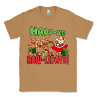 Toasted Coconut happ yee haw lidays Classic Tee - MaliasSmallBusiness