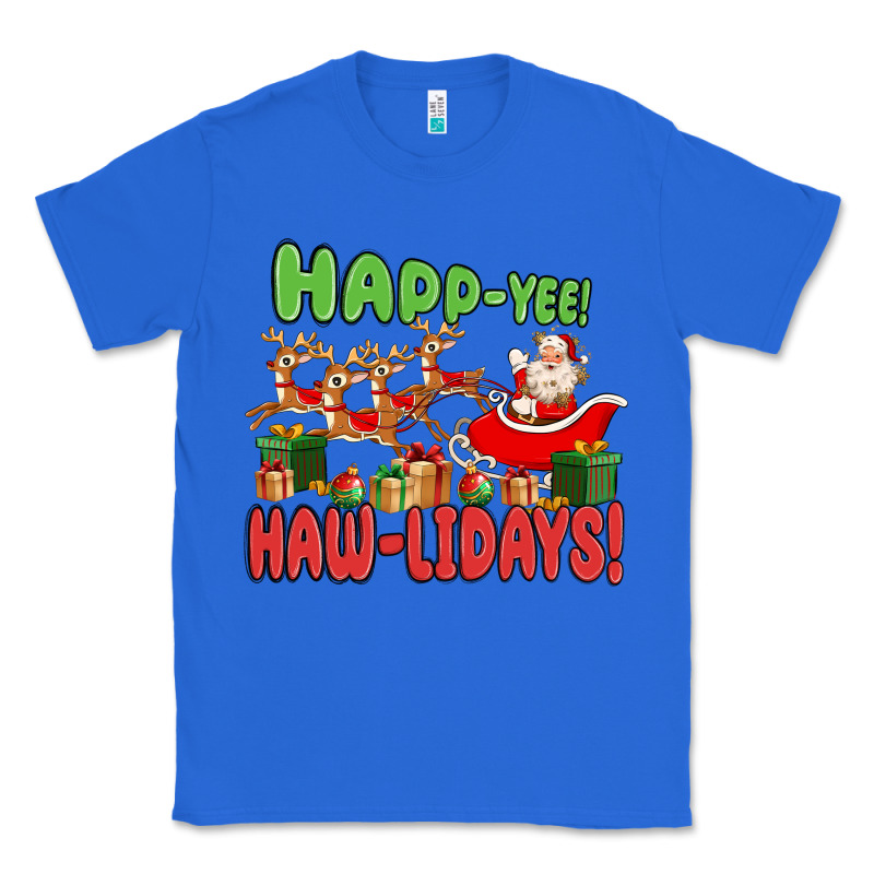 Happ Yee Haw Lidays Classic Tee by MaliasSmallBusiness | Teevron