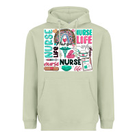 Matcha nurse life Heavyweight Hoodie - Zillion Design Studio