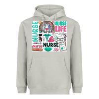 Moon Dust nurse life Heavyweight Hoodie - Zillion Design Studio