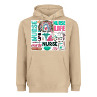 Mushroom nurse life Heavyweight Hoodie - Zillion Design Studio