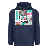Navy nurse life Heavyweight Hoodie - Zillion Design Studio