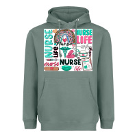 Sage nurse life Heavyweight Hoodie - Zillion Design Studio
